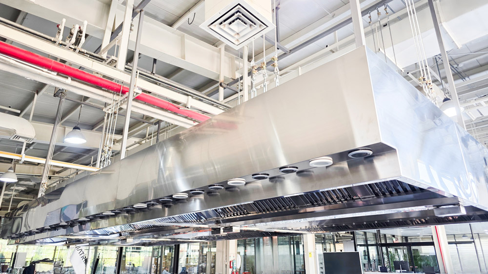 راه اندازی آشپزخانه کارخانه MSI