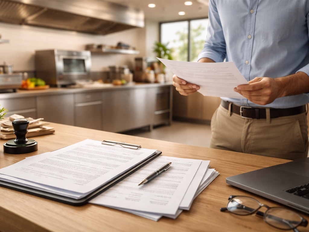 مدارک مورد نیاز برای مجوز فست فود