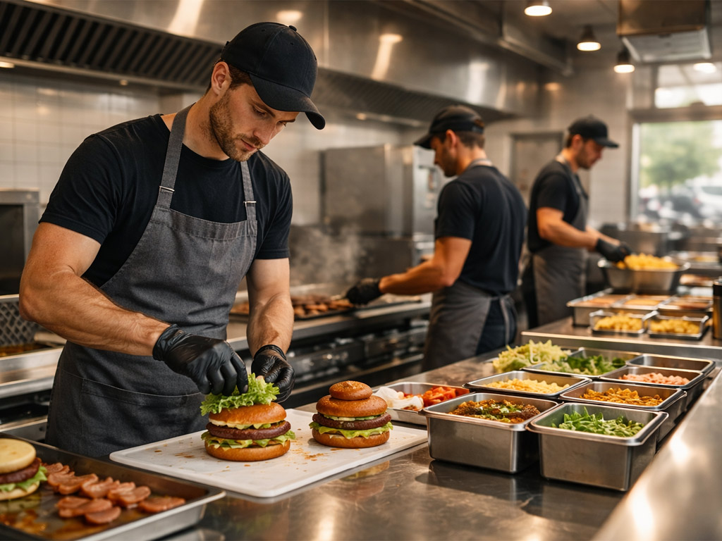 چالش های تاسیس فست فود