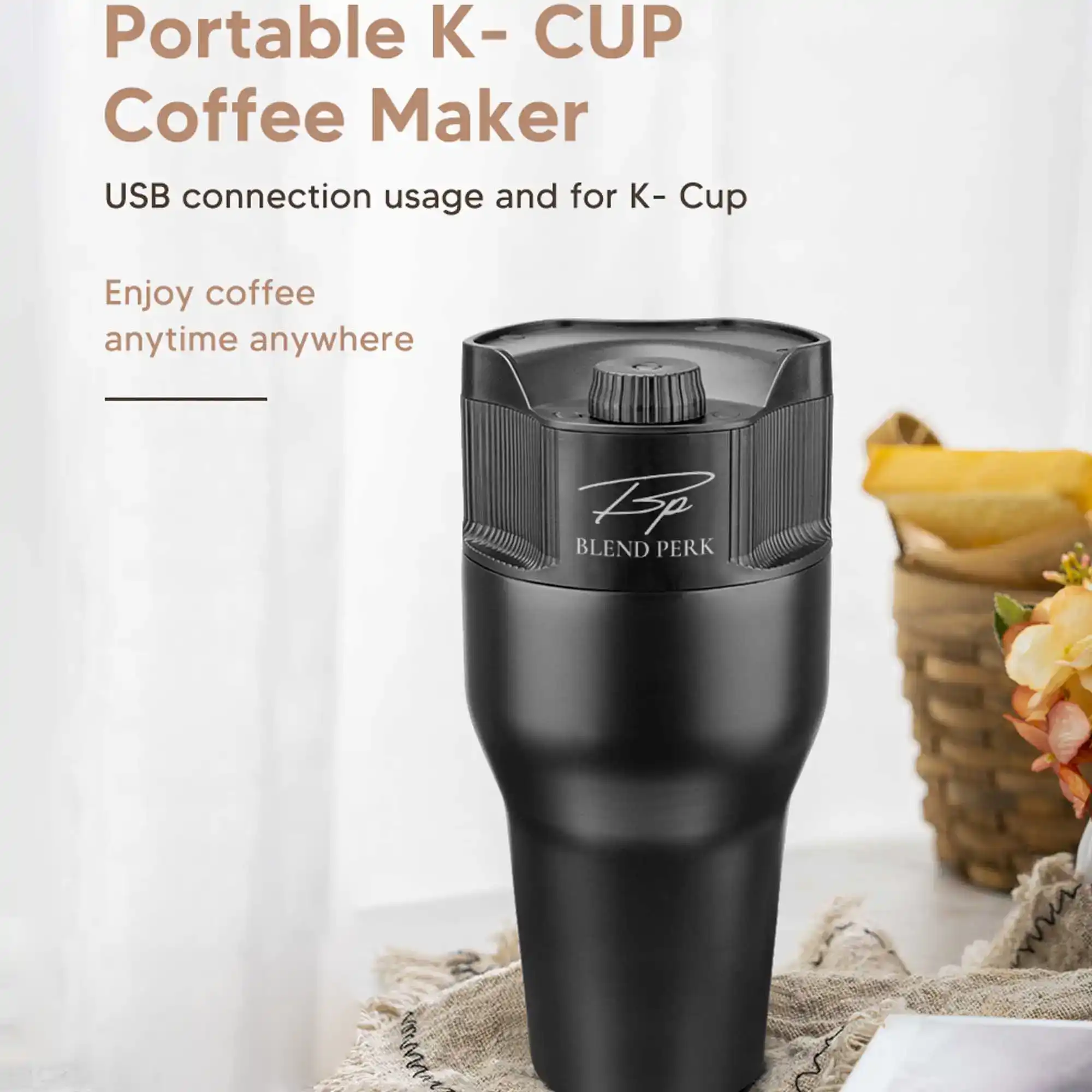 قهوه ساز دمی بلند پرک (BLEND PERK) با اتصال به USB - تصویر 2