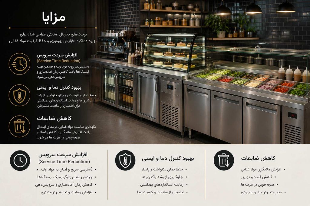 مزایای یونیت بار سرد