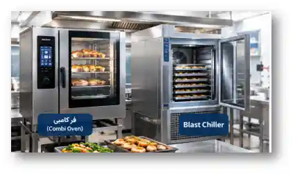 Blast Chiller و سیستم Cook & Chill