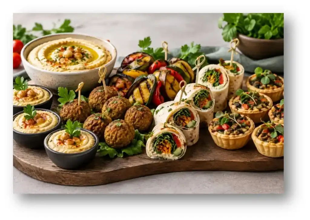فینگر فودهای گیاهی و وگان
