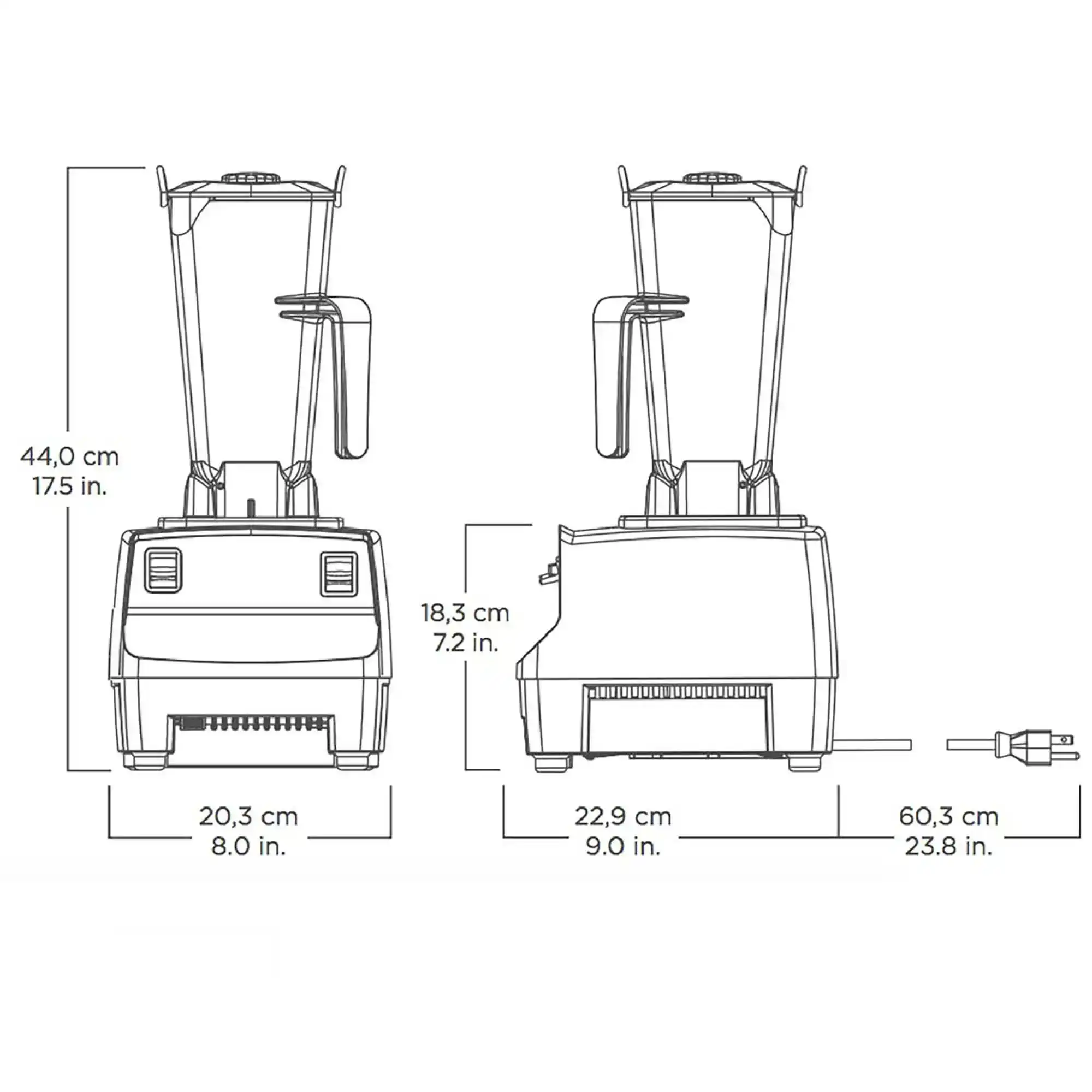 مخلوط کن ویتامیکس دوسرعته (Vitamix) مدل 10011 - تصویر 3
